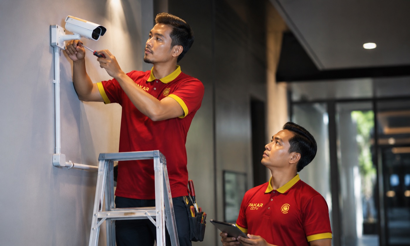 Pakar CCTV — pemasangan CCTV